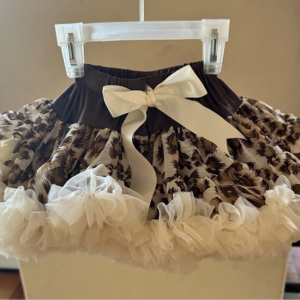 Oopsy Daisy baby leopard pettiskirt tutu